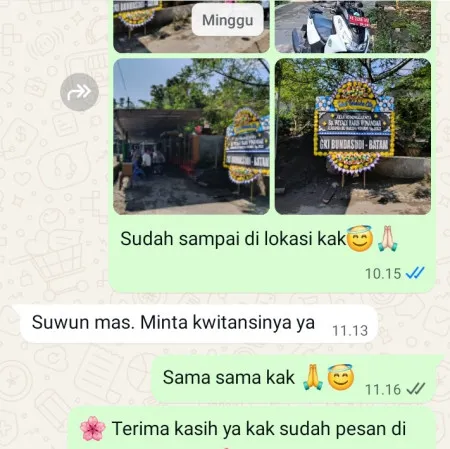 Pengiriman Papan Bunga Duka Kalimiru Bayan