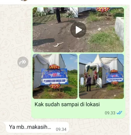 Pengiriman Karangan Bunga Kalimiru Bayan