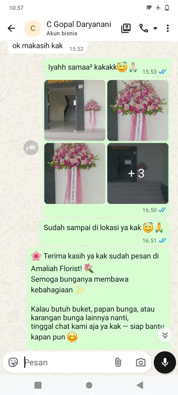 Pengiriman Karangan Bunga Kalimiru Bayan