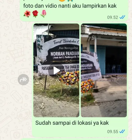 Pengiriman Karangan Bunga Kalimiru Bayan
