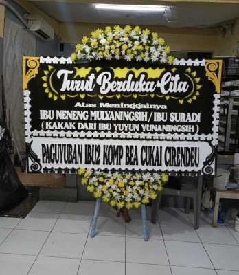 Papan Bunga di Kalimiru Bayan